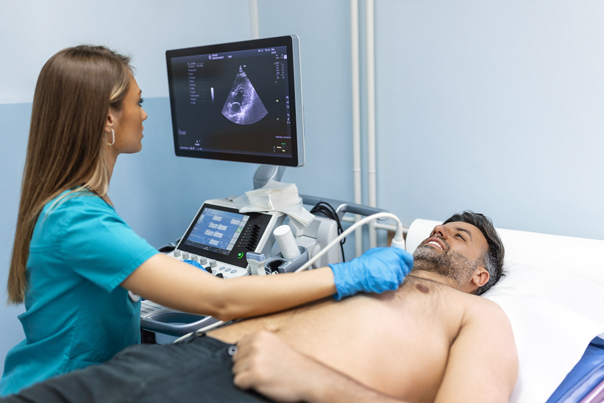 Plastic surgery | Ultrasound examination of the heart